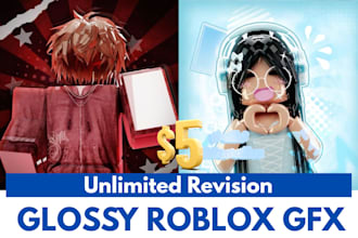 create stunning roblox gfx profile picture pfp