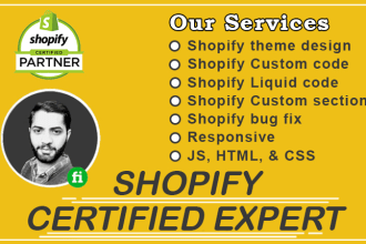 do shopify bug fixing, and custom coding as a shopify expert