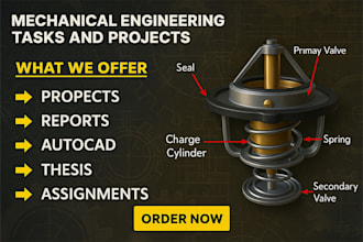 do mechanical engineering reports and projects