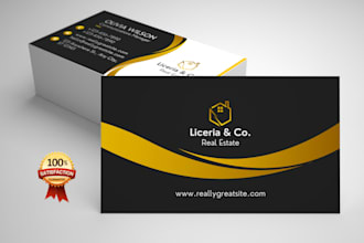 do modern, minimalist and luxury business cards