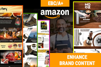 create premium amazon a plus enhanced brand content ebc