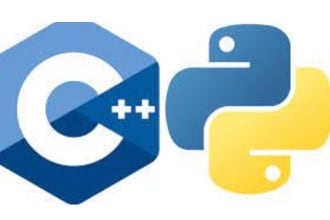 tutor and teach you programming languages cpp,  python