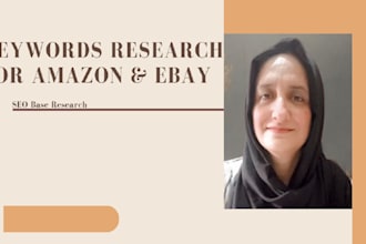 do optimize keywords research for amazon and ebay