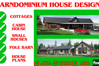 design barndominium and pole barn house plans and renderings