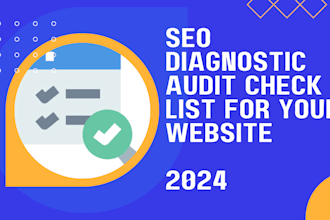 perform an SEO diagnostic audit check list for your website