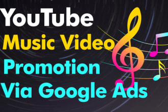 do fast youtube music video promotion via google ads