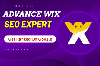 do advance seo expert  wix optimization website services