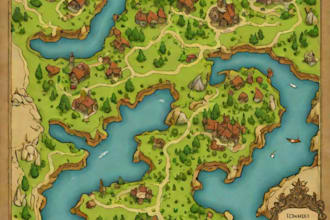 create  individual and exclusive fantasy maps