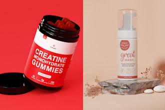 design supplements, nutrition facts, supliful, skincare, bottle, product labels