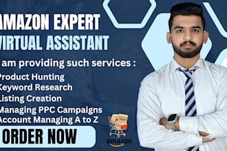 be your expert amazon virtual assistant private lable fba