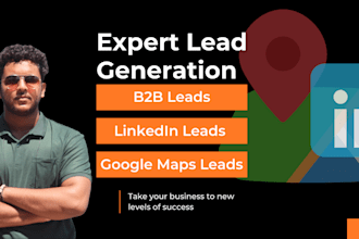 provide premium b2b lead on linkedin or google maps and prospect email list