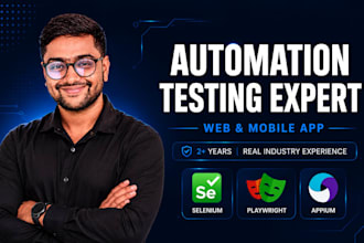 do automation testing for your web and mobile app