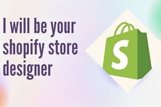 be your shopify store designer