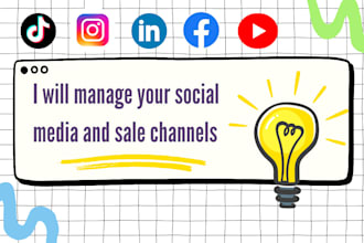 manage your social media and sale channels