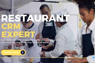 setup restaurant crm build pro restaurant landing page restaurant website funnel