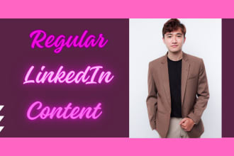 write linkedin posts or articles with a custom banner