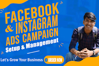 run creative facebook meta ads campaign with meta marketing on meta ads manager