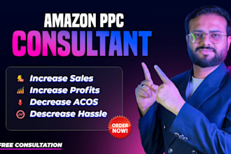 be your amazon fba brand consultant and PPC ads mentor