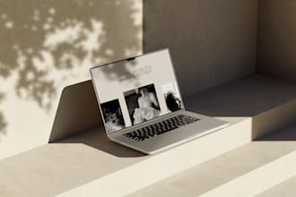 create an elegant and contemporary website