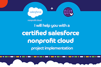 help you with a certified salesforce nonprofit cloud project implementation