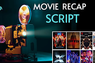 create movie ,anime recap script for your youtube channel