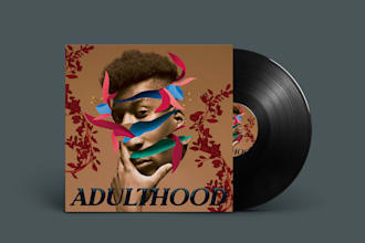 design your album cover with creativity