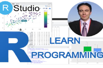 teach you r programming and data analysis