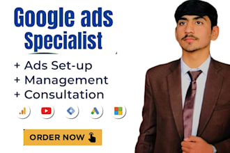 setup and manage highly profitable google ads adwords PPC campaign