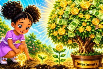 illustrate ai children story book illustration and children book illustration