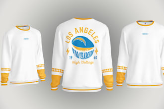 design custom sportswear or streetwear collection