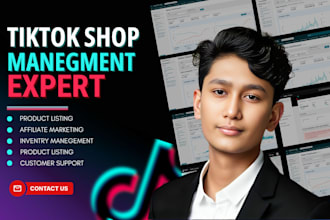 tiktok shop creation, tiktok dropshipping, tik tok shop virtual assistant
