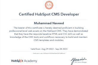 develop hubspot website, landing page, modules, blogs, and email templates