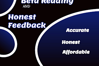 beta read and give honest feedback to your short stories