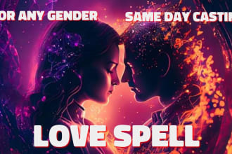 cast a poweful love spell for any kind of relationship