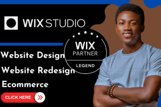 design and transfer your wix studio website using wix studio, wix