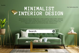 interior design wordpress website architecture website home decor website