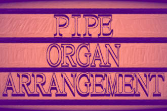 arrange a new or existing piece on pipe or hammond organ