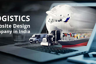 create logistics website, trucking, freight broker, dispatch website