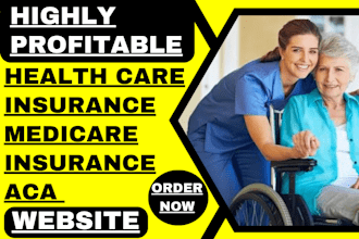 design medical insurance healthcare insurance medicare clinic doctor aca website