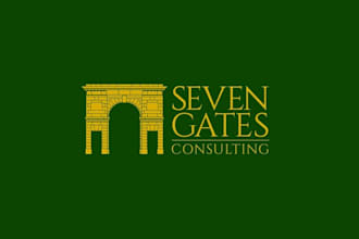 sophisticated travel consulting company logo