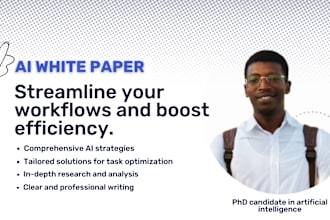 write a white paper on ai for optimizing your tasks