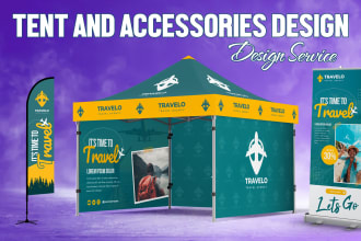 do trade show booth for exhibition booth banner design