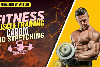 do amazing and creative thumbnail design edit for gym,vlog,education,tutorial