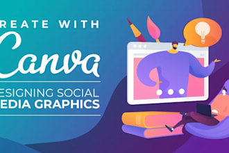 design custom canva templates for your social media posts