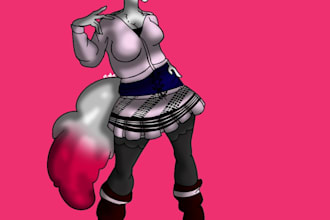 do art of oc and fan art