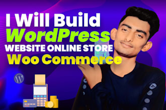 build ecommerce website online store using wordpress woo commerce
