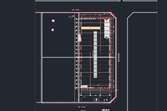 do road design and   topographical mapping  in autocad