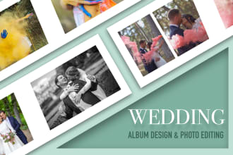 design elegant, modern and minimalist photo books
