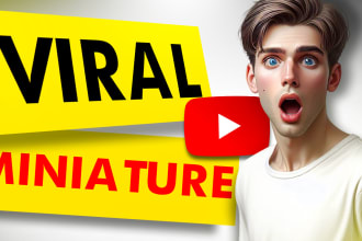 do a viral miniature for your youtube channel