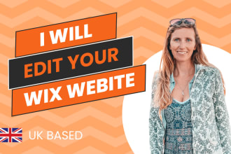 edit your existing website hosted on wix